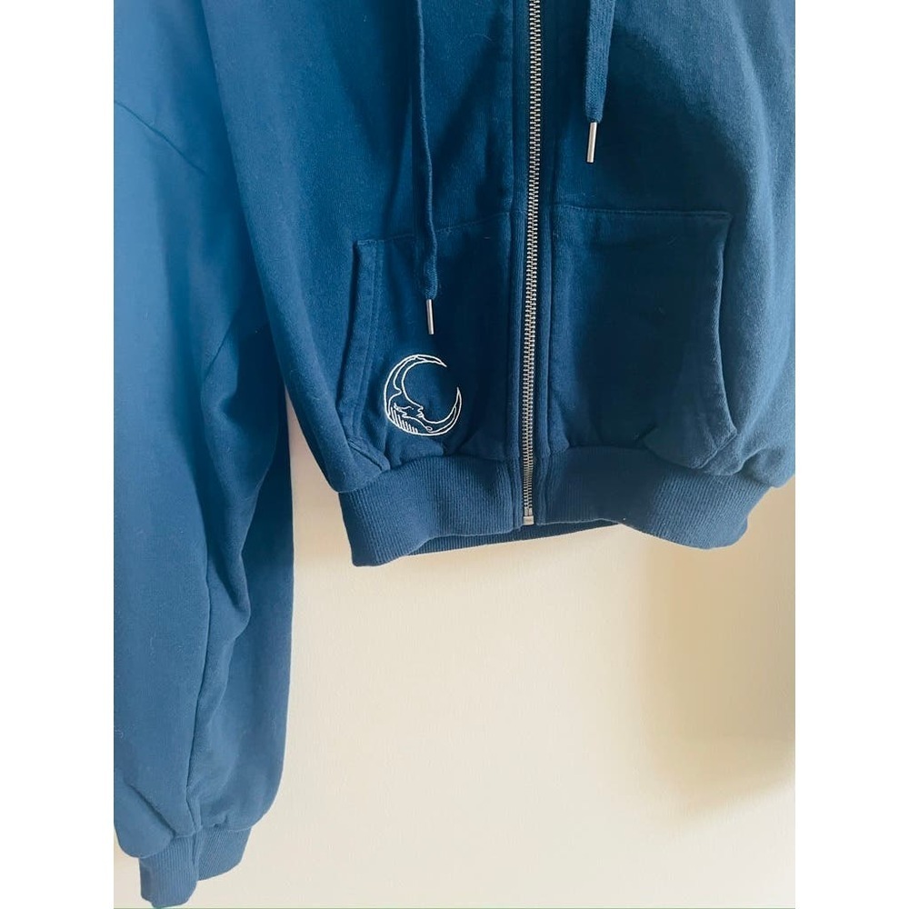 Balance Athletica Vitality Navy Zip up Sweatshirt - Picture 3 of 5